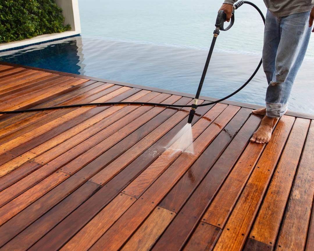 Deck Power Washing