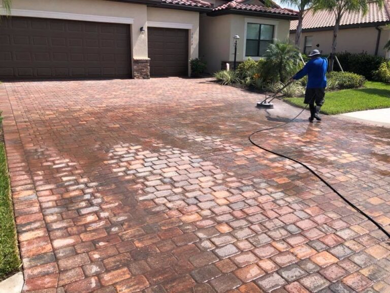 Paver Sealing and Restoration Brook Pressure Washing
