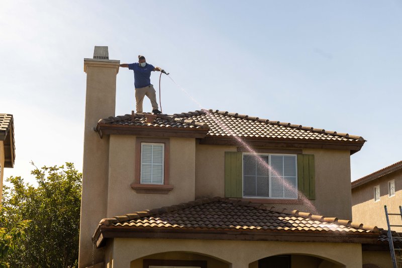 Roof Cleaning Service The Woodlands Tx