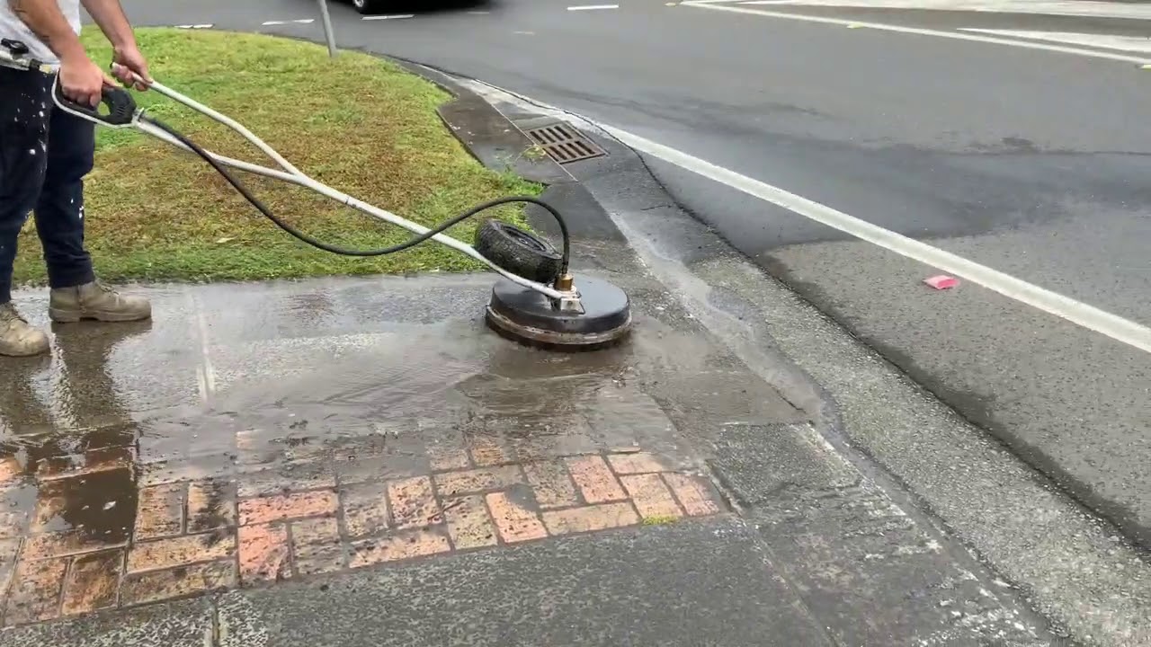 Driveway Pressure Washing